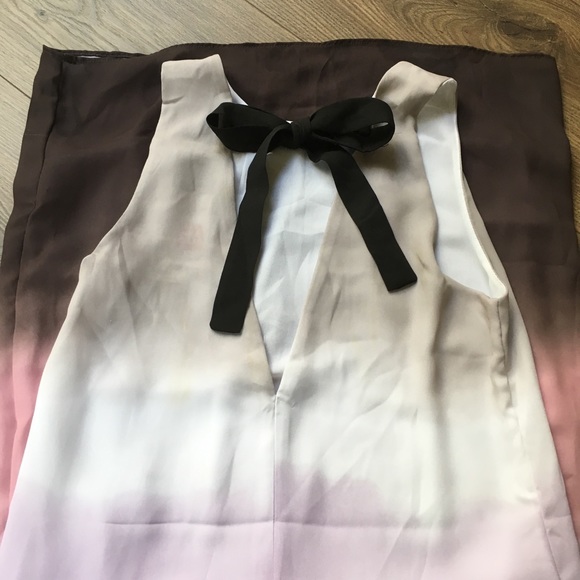 Beautiful ombre sleeveless shift dress - Picture 4 of 6